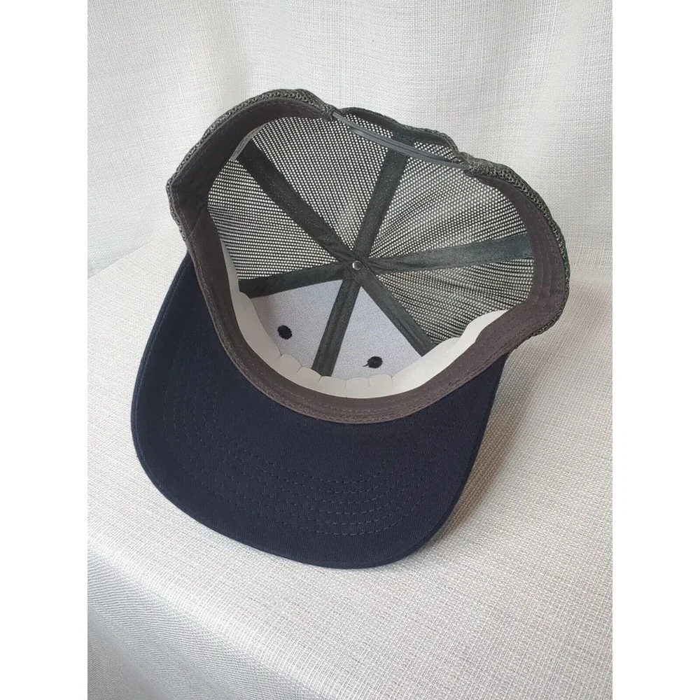 NRA‎ National Rifle￼ Assoc truckers Style hat Snap Back navy/gray Adjustable New